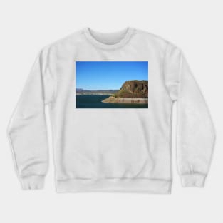 One Fine Day at the Butte - Elephant Butte Lake, New Mexico USA Crewneck Sweatshirt